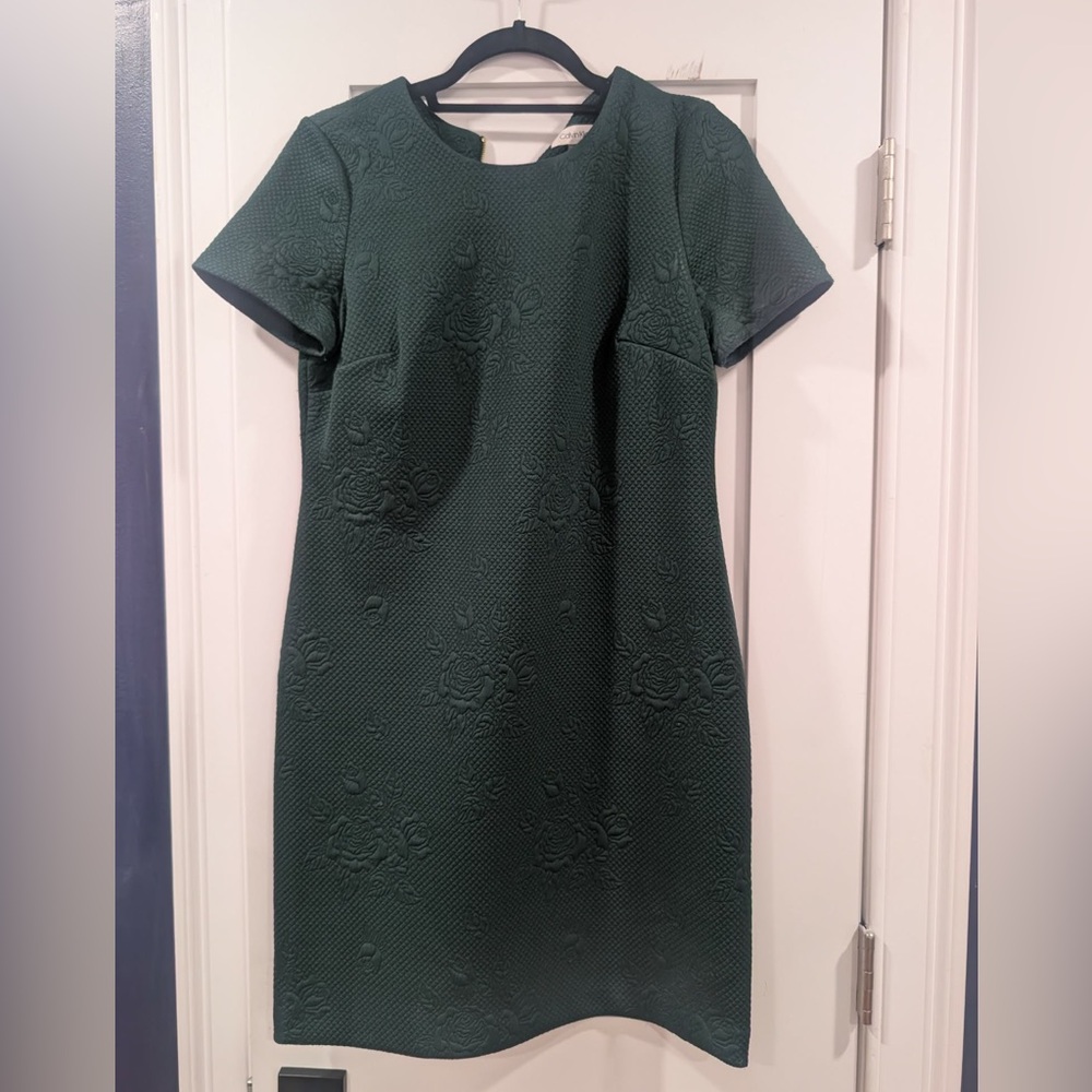 Green Calvin Klein dress